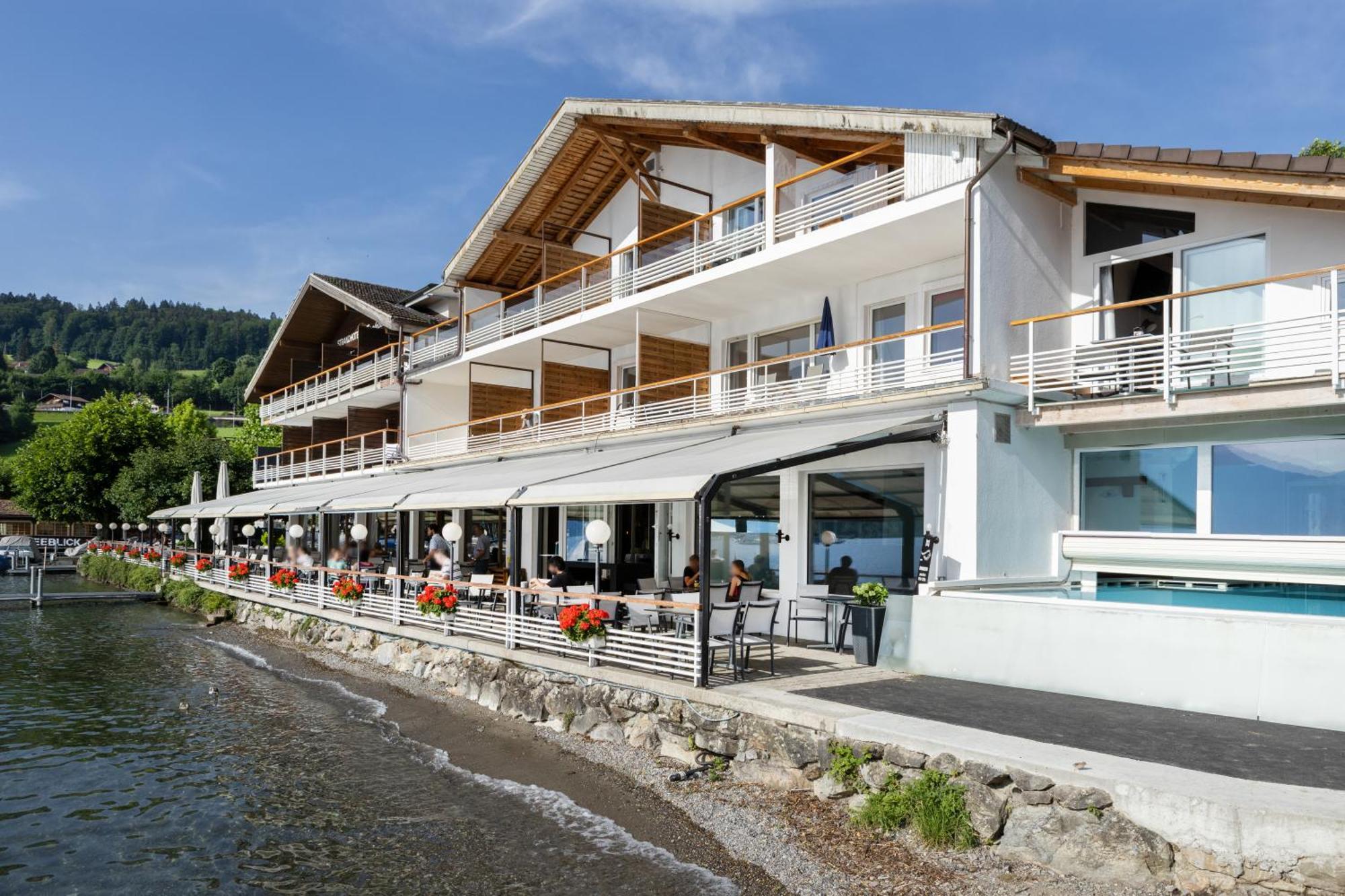 Strandhotel Seeblick ファウレンゼー エクステリア 写真